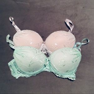 32A Push Up Bras - Set of 2